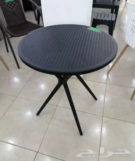 طاولة خارجيه وداخليه قزاز رخام خشب فايبر وح 4