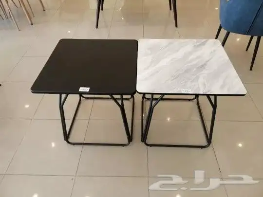 طاولة خارجيه وداخليه قزاز رخام خشب فايبر وح 23