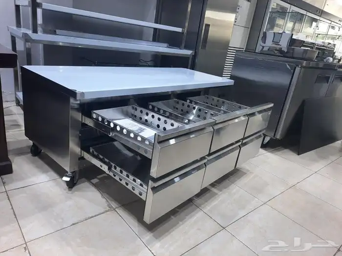 ثلاجة تحت الكونتر 4 ادراج و 6 ادراج 9