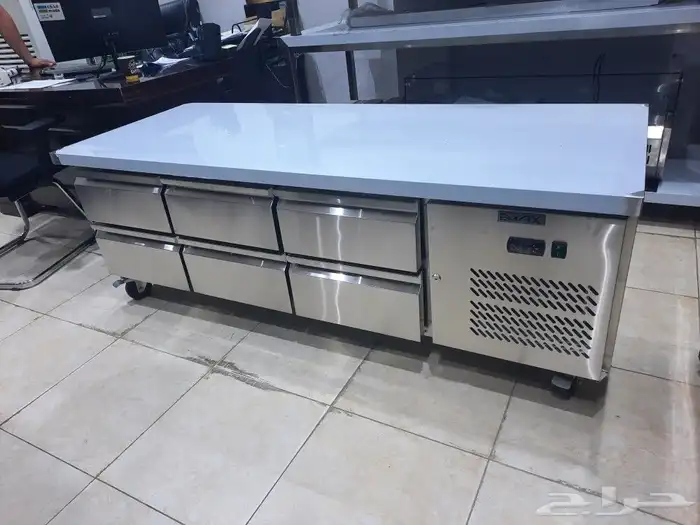 ثلاجة تحت الكونتر 4 ادراج و 6 ادراج 6