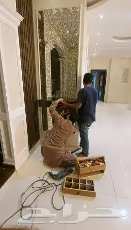 فوم فيبر نعلات مرايا استيل خلفيات فوم دهان 4