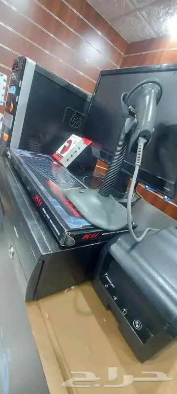 كمبيوتر مكتبي وجهزة كاشير بسعر مميز 5