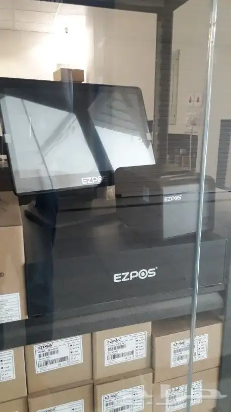 كمبيوتر مكتبي وجهزة كاشير بسعر مميز 16