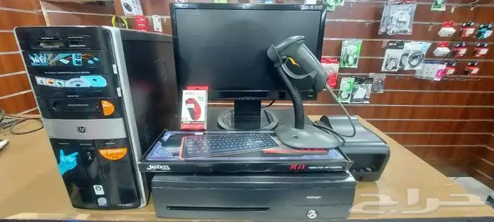 كمبيوتر مكتبي وجهزة كاشير بسعر مميز 6