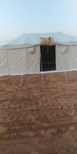 تجهيز مخيمات غرف خشب خيام بيوت شعر دورات مياه 14