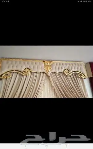 افخم الستائر سعر خاص للمشاريع والفلل 73