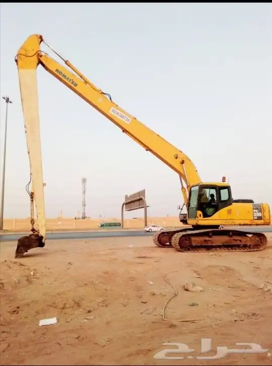 long boom excavator 4