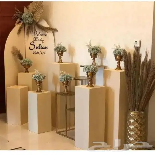 طاولات مداخل للمناسبات والحفلات 38