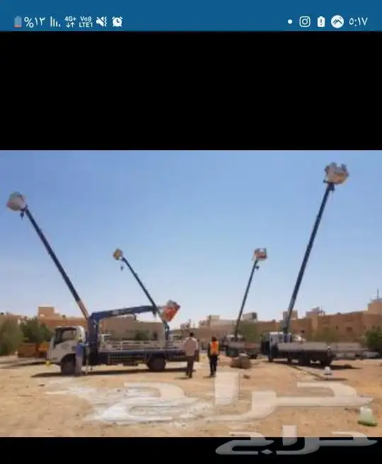 لتأجير الكرينات والرافعات الشوكية 14