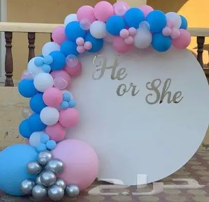 تنسيق بالونات 8