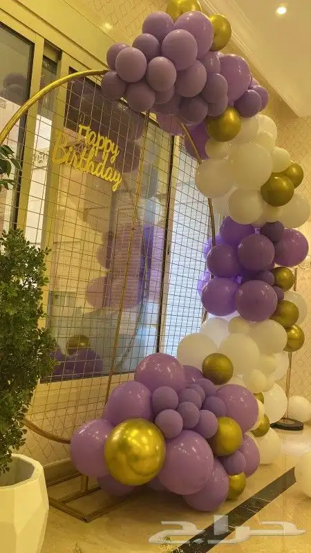 تنسيق بالونات 4