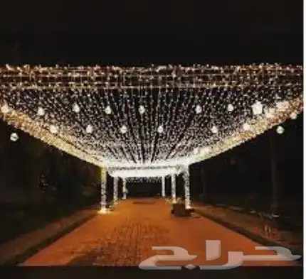 لمبات شريط لتزيين الجلسات الخارجيه 3