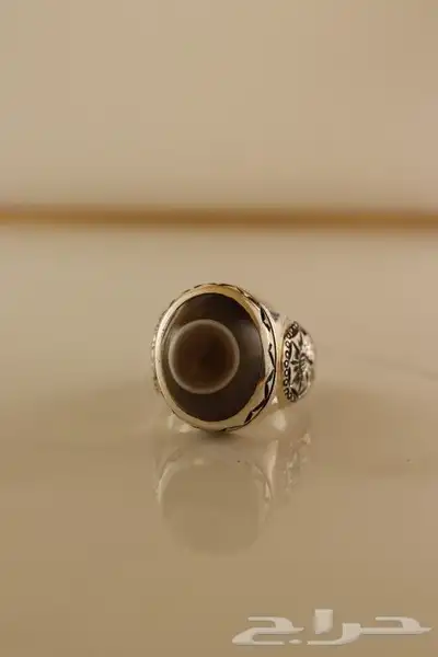 خاتم من نوادر السليماني الهندي زيتي طبيعي 6