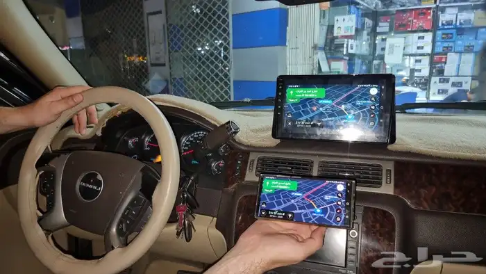 شاشات سيارات اندرويد مع كامرات خلفيه واماميه و CarPlay 78