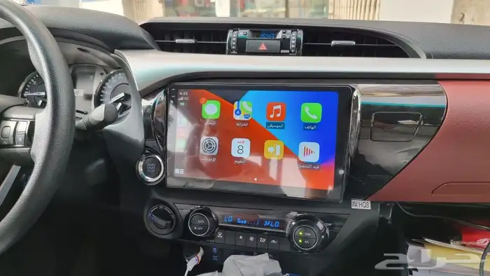 شاشات سيارات اندرويد مع كامرات خلفيه واماميه و CarPlay 58