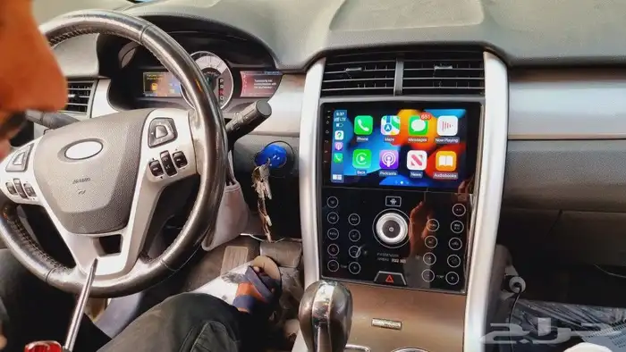 شاشات سيارات اندرويد مع كامرات خلفيه واماميه و CarPlay 42