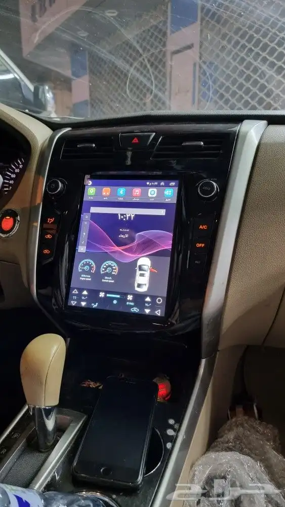 شاشات سيارات اندرويد مع كامرات خلفيه واماميه و CarPlay 13