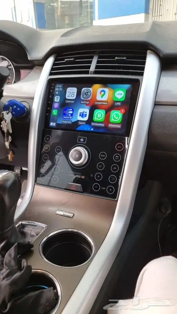 شاشات سيارات اندرويد مع كامرات خلفيه واماميه و CarPlay 41