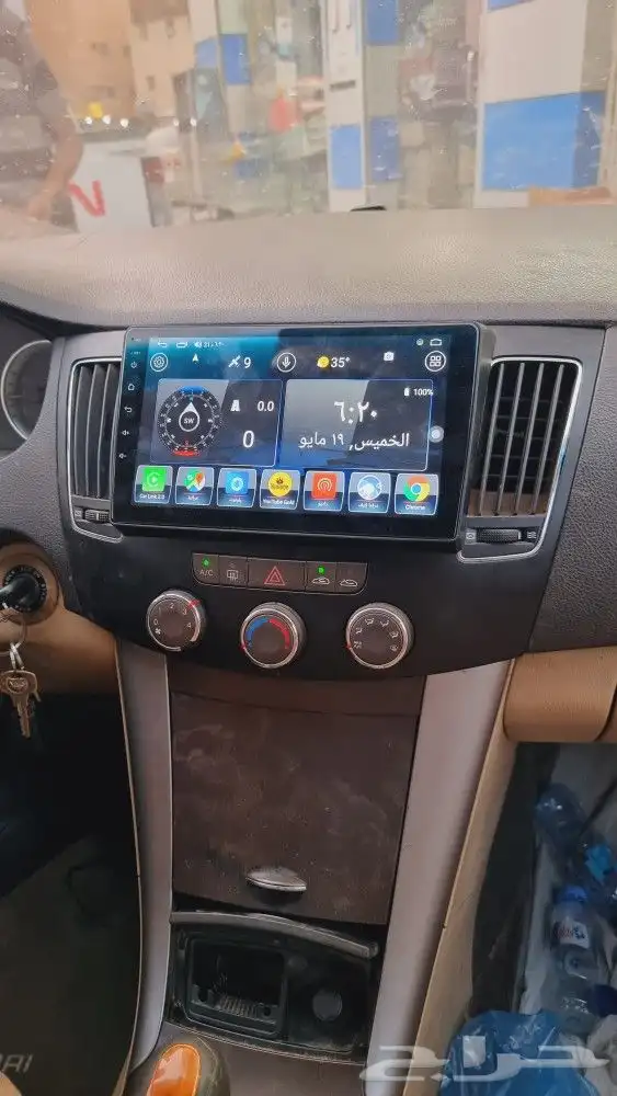 شاشات سيارات اندرويد مع كامرات خلفيه واماميه و CarPlay 57