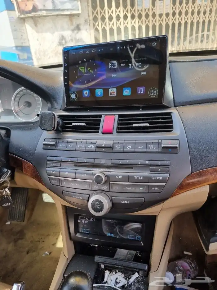 شاشات سيارات اندرويد مع كامرات خلفيه واماميه و CarPlay 86
