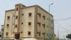 معلم واجهات خارجيه لياسه ملونه وكسر رخام 2