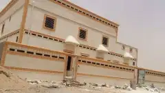 معلم واجهات خارجيه لياسه ملونه وكسر رخام 9