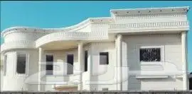 معلم واجهات خارجيه لياسه ملونه وكسر رخام 8