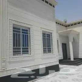 معلم واجهات خارجيه لياسه ملونه وكسر رخام 0