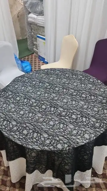 مفارش طاولات وتلبيس كراسي 6