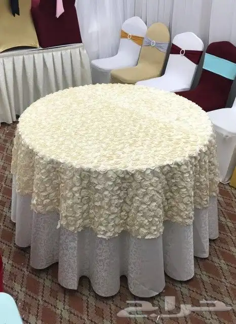 مفارش طاولات وتلبيس كراسي 23