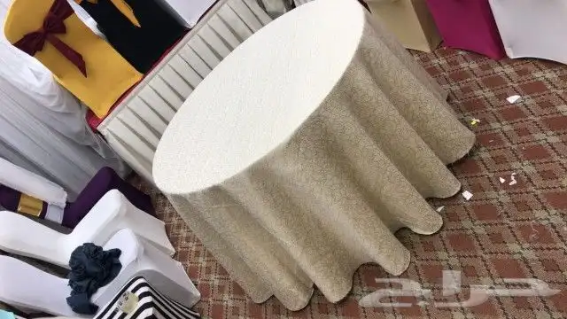 مفارش طاولات وتلبيس كراسي 20