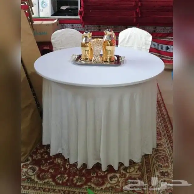 مفارش طاولات وتلبيس كراسي 41