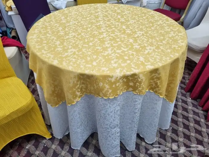 مفارش طاولات وتلبيس كراسي 8