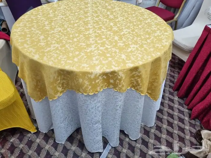 مفارش طاولات وتلبيس كراسي 9