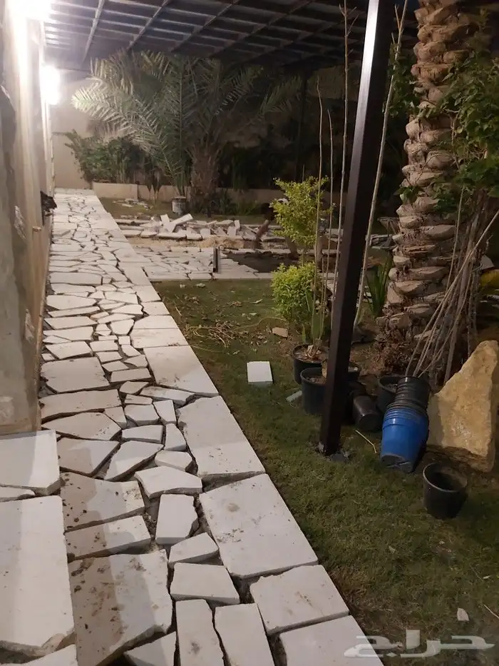 تصميم حدائق وتركيب حجر 5