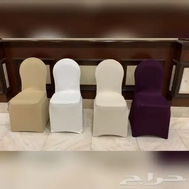 تلابيس كراسي استرتش وقماش وتفصيل طاولات 2
