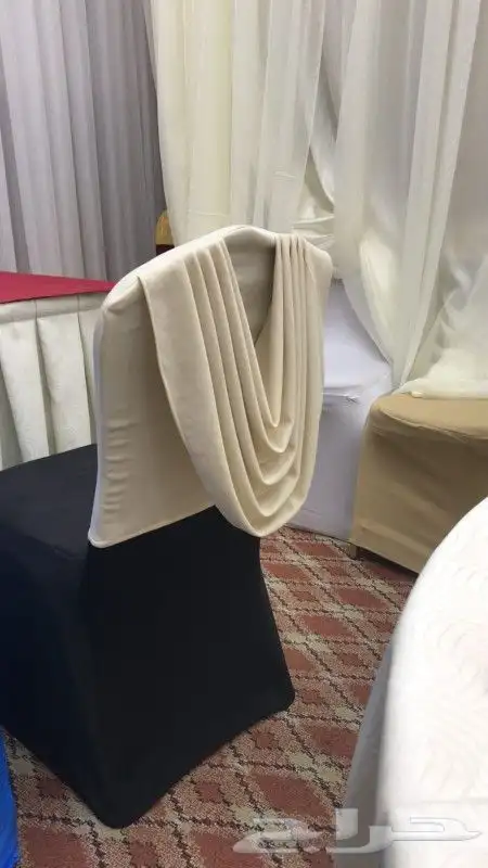 ربطات كراسي استرتش وقماش 24