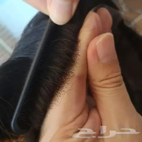 شعر بشري طبيعي لصق بديل الزراعة 21