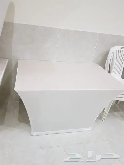 مفارش طاولات وتلابيس كراسي استرتش وقماش 66