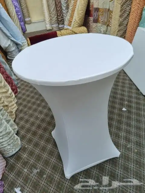 مفارش طاولات وتلابيس كراسي استرتش وقماش 8