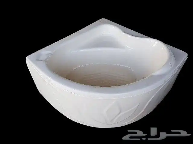 اكريليك بانيو زاوية 105 سنتي ميتر فوق البلاط 2