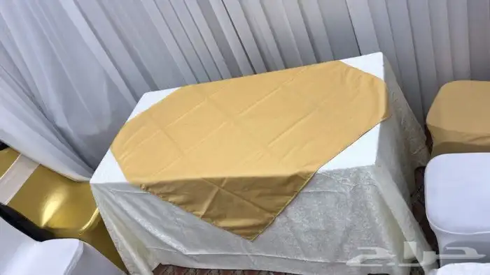 مفارش طاولات وتلابيس كراسي استرتش وقماش 68