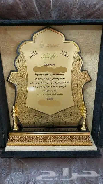 دروع ومجسمات فاخرة 9