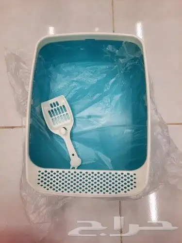 صحن رمل قطط لتر بكس قطط هملايا سيامي شيرازي سكتشي 4