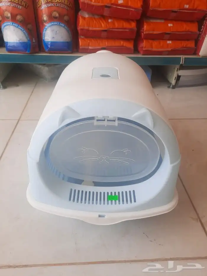 صحن رمل قطط لتر بكس قطط هملايا سيامي شيرازي سكتشي 1