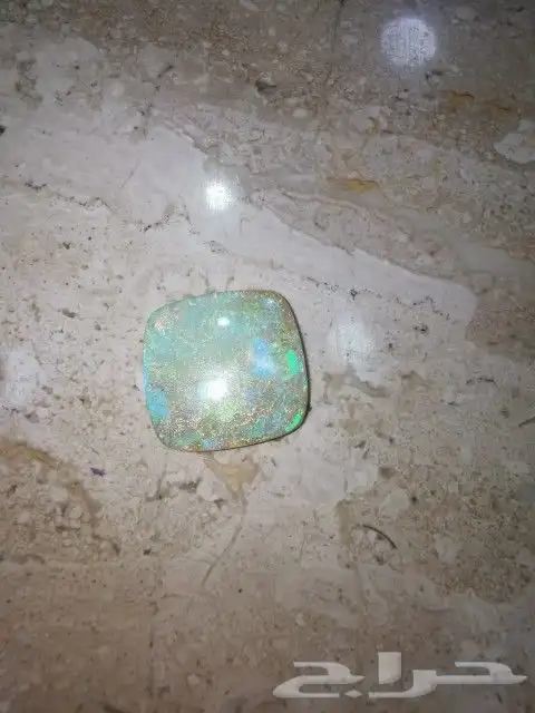 اوبال استرالي طبيعي قوس قزح مع شهادة 1