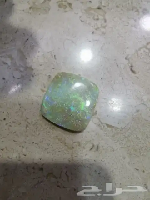 اوبال استرالي طبيعي قوس قزح مع شهادة 6