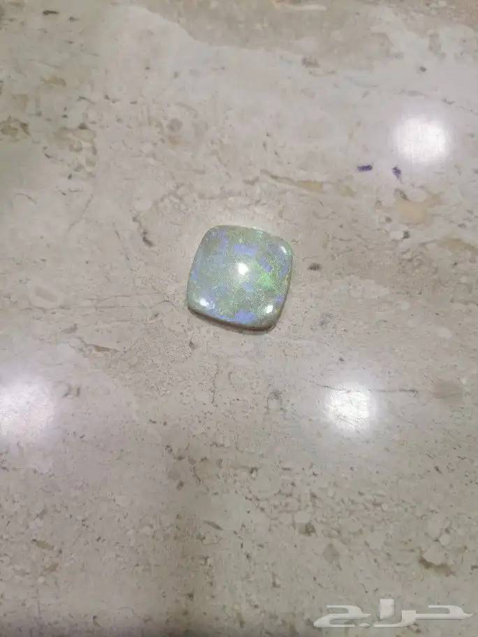 اوبال استرالي طبيعي قوس قزح مع شهادة 5