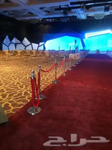 تاجير وبيع سجاد الخزامى وحواجز تنظيم 13