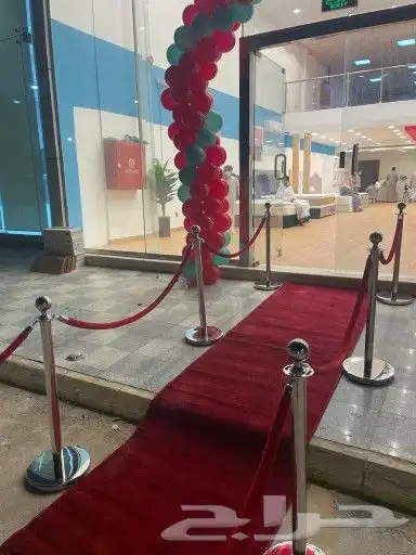 تاجير وبيع سجاد الخزامى وحواجز تنظيم 4